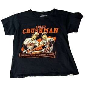 Adley Rutschman Orioles Youth S Tshirt Baltimore Switch Hitting Slugger Baseball